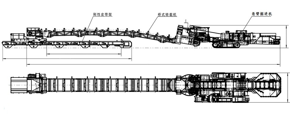 二運皮帶機是什么？懸掛橋式皮帶轉載機結構與工作原理